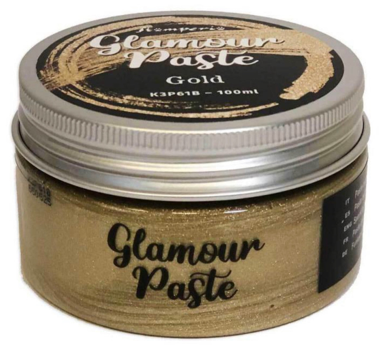 Stamperia Glamour Paste Gold